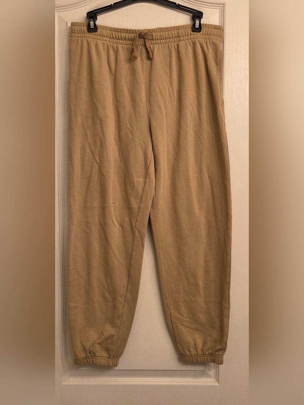 Athletic Works KIDS XL (14-16) HUSKY Tan Drawstring Sweatpants
